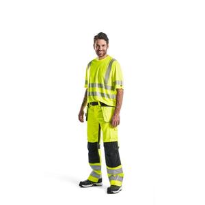 Blaklader-เสื้อยืดป้องกันรังสียูวี Hi-Vis 3420101333005XL สีเหลือง-EAN 7330509616444ชุดทำงาน HI-VIS - Product Image 1
