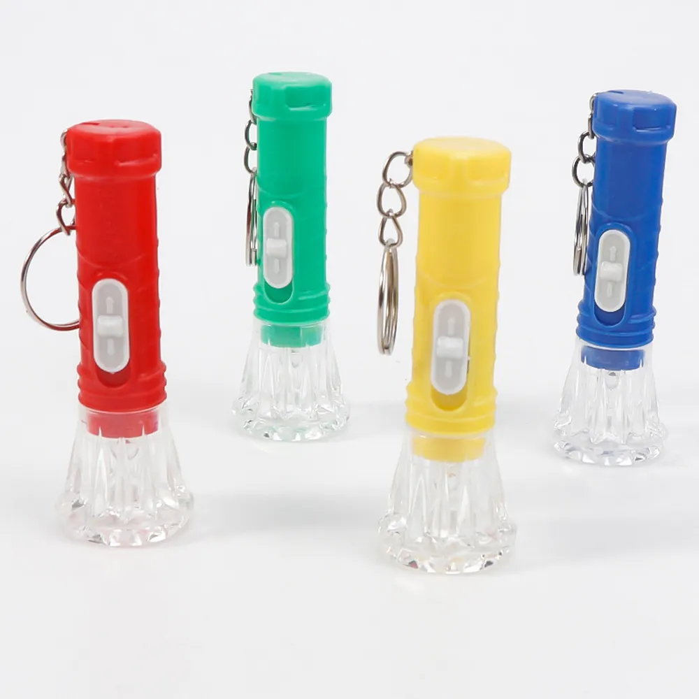 Mini lanterna portátil transparente, pequena lanterna led, tamanho pequeno, com cores diferentes, uso externo, lâmpada