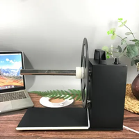 Rebobineur de bureau automatique R200-A8 pour étiquettes codes-barres autocollantes, rechargeable, 180 mm max.