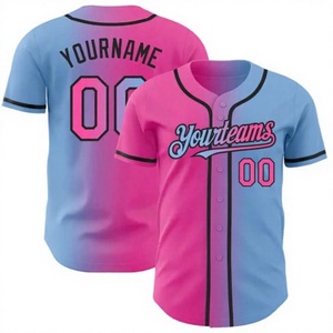 Camiseta de Béisbol Personalizada con Patrón Sólido, Unisex, para Adultos, Manga Corta, Transpirable, de Secado Rápido, Talla Grande, Poliéster, Nombre del Equipo y Número en la Parte Delantera - Product Image 2