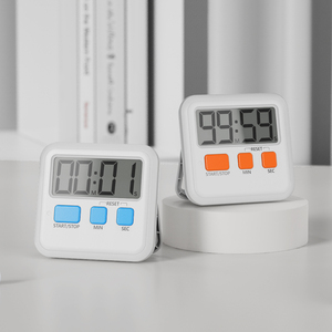 Tùy Chỉnh Âm Thanh Nhạc Chuông Nhà Bếp Đếm Ngược Giờ Kỹ Thuật Số Hình Ảnh Phút Giây Pomodoro Hẹn Giờ Sinh Viên Trẻ Em Nghiên Cứu Thời Gian Đồng Hồ bấm Giờ - Product Image 1