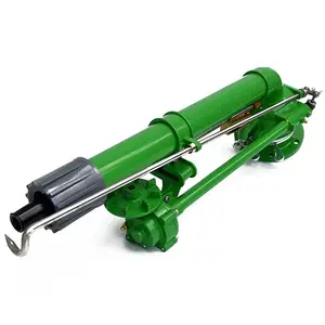 Pistola de desplazamiento de turbina K70, boquilla basculante de metal agrícola, equipo de riego agrícola