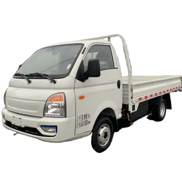 1000kg Mini Electric Cargo Truck Automatic Gearbox Left Steering Lithium Battery R15 Tire Leather New Light Cargo Ev Mini Van