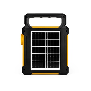 Unité de charge d'éclairage solaire d'urgence compacte, batterie au lithium 2400 mAh, DC5V stable, autonomie de 4 à 5 heures, source d'alimentation portable - Product Image 4