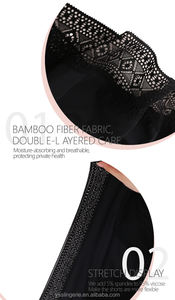 กางเกงในประจำเดือนแบบซึมซับได้ 4 ชั้น ป้องกันการรั่วซึม สำหรับวันมามาก ขายส่งราคาถูก ผลิตจากไนลอน รับทำโลโก้ตามสั่ง - Product Image 4