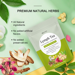 Sachet de thé détox naturel à base de plantes Pissenlit <span class=keywords><strong>Hibiscus</strong></span> Feuille de busserole pour la circulation lymphatique Nettoyant pour le drainage lymphatique - Product Image 6