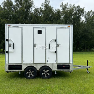 Toilettes de luxe 2025, toilettes portables d'extérieur, remorque de douche - Product Image 1