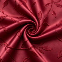 Tissu de doublure en brocart métallique 100 % polyester, prix compétitif, écologique, résistant aux déchirures, largeur 58/60 pouces, lisse et élégant