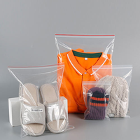 Sacs d'emballage personnalisés en plastique LDPE jetables écologiques 5x7cm avec double fermeture éclair pour médicaments internes – Vente en gros