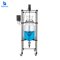 LABOAO 50L 100L GG17 Séparateur de liquides en verre Équipement d'extraction liquide-liquide