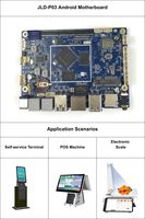 JLD-P03 RK3588 RK3568 Android12 Panneau de commande POS PCBA Carte PCB Usine de Shenzhen pour terminal en libre-service