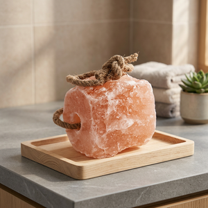 Sal Rosa del Himalaya Natural de Alta Calidad en Bloque, Certificada ISO y HACCP, para Lamer en Cuerda - Product Image 1
