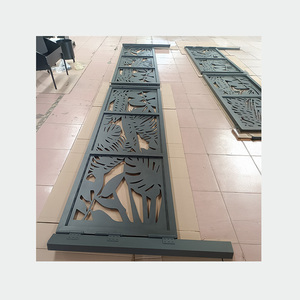 Tôles de clôture en <span class=keywords><strong>acier</strong></span> galvanisé découpées au laser sur mesure, tôles en <span class=keywords><strong>acier</strong></span> <span class=keywords><strong>Corten</strong></span> résistant à l'usure - Product Image 6