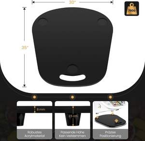 Planche coulissante pour <span class=keywords><strong>Thermomix</strong></span> TM6 TM5 TM5 Planche coulissante pour <span class=keywords><strong>Thermomix</strong></span> Vorwerk Robot culinaire TM5 TM6 Accessoires Planche de support - Product Image 2