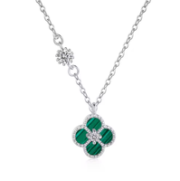 Collier porte-bonheur en argent sterling 925, nacre blanche, plaqué or, chaîne à maillons, cadeau pour femme, collier avec pendentif porte-bonheur