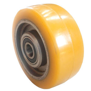 耐久性のある100x40-15mm Jungheinrich 50303847 ポリウレタン製鋳鉄製支持安定ホイール - Product Image 1
