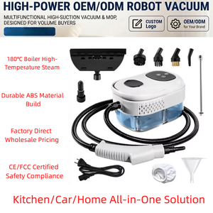 <span class=keywords><strong>Nettoyeur</strong></span> <span class=keywords><strong>Vapeur</strong></span> Intelligent 180°C en Gros, 6 Vitesses, Réglage Humide/Sèche, Tout-en-un pour Cuisine, Voiture et Maison - Product Image 1