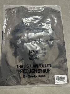 Marque chaude C'EST UN BEAUCOUP ÉNORME DE COUPH SIROP Top Qualité 100% Coton Américain Minimaliste À La Mode En Gros T-shirt Décontracté Lâche - Product Image 5