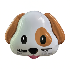 Globo de aluminio con diseño de perro de dibujos animados de 61.7 cm para decoración de fiestas infantiles de cumpleaños - Product Image 1