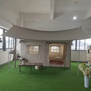 Tenda Tenda Pesta Luar Ruangan, Tenda Tenda Tenda Tiup, Struktur Igloo Iklan Gonflable Kemah Kubus Pesta Luar Ruangan