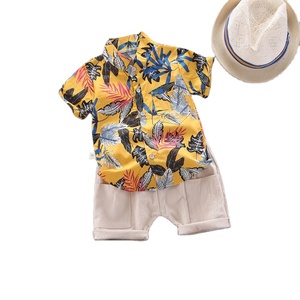 Costumes en polyester pour petits garçons, couleur rose estivale, dernier design, style punjabi, avec motif de lapin et de fleurs - Product Image 4