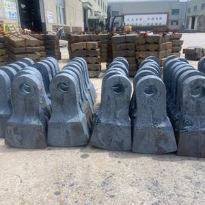Hoogrenderende Mijnbouwapparatuur Hamer Getest Hamerkop Crusher Gietmachine Met Hoge Mn Stalen Crusher Hamers - Product Image 3