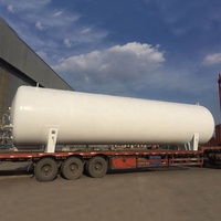 Réservoir de stockage cryogénique de CO2 liquide en acier inoxydable de 20 m3 avec certification ISO 9001, pression de conception de 2,16 Mpa, réservoir sous pression