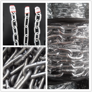 Hangzhou DELE DIN 763 6 мм железная промышленная цепь и звено цепи сварная цепь - Product Image 4