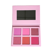 Palette de fard à paupières personnalisée multicolore longue durée nacrée mate fine paillettes multi-occasions couche fraîche débutant