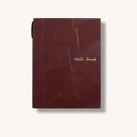 Cuaderno de Tapa Dura de PU OEM con Encuadernación Cosida, Logotipo de Marca Personalizado y Páginas Interiores a Medida