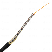 Cable Micro drop Fttx MM 6C 12C 24C G652D PVC LSZH, tubo apretado/suelto, Cable de fibra óptica blindado antiroedores
