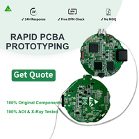 Fabrication de circuits imprimés rigides-flexibles en 24 heures, circuits imprimés multicouches de haute précision pour carte serveur, prototype PCBA, certifié ISO9001, ODM
