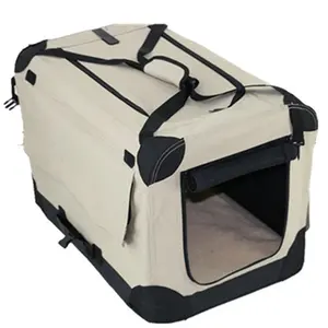 Factory Wholesale Premium Pet Carrier Bag Portable Cat Dog Soft Crate Travelling Bag
