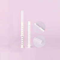 HOPECK Flacon jetable en plastique pour médicaments liquides 3ML/5ML/10ML avec adaptateur stylo et bouchon à vis pour administration orale
