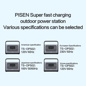 สถานีพลังงานสำรองแบบพกพา 1000W Lifepo4 ระบบแบตเตอรี่โซลาร์เซลล์ลิเธียม ออลอินวัน ระบบกักเก็บพลังงาน 1kw - Product Image 5
