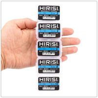 Hameçons à poissonner Hirisi 8001 en acier inoxydable avec revêtement en carbone élevé, hameçons à barbelures pour la pêche à la carpe, emballage avec boîte originale, 50 pièces par paquet