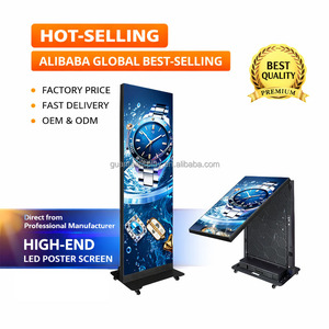 จอโปสเตอร์ LED ความละเอียดสูงแบบไร้รอยต่อ พับได้ พร้อมฟังก์ชันแสดงภาพเคลื่อนไหวและกราฟิก มาตรฐาน IP65 พร้อม SDK - Product Image 2