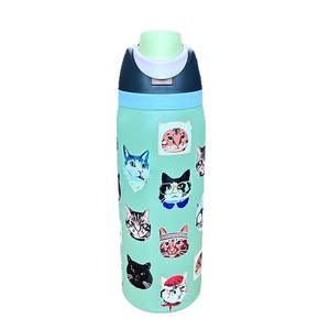 Nueva Taza de Regalo con Diseño de Frutas, Acero Inoxidable SS304, Portátil, Libre de BPA, Botella de Agua Aislada con Pajita para Beber - Product Image 5
