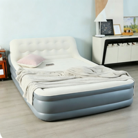 Matelas Gonflable Da Niu avec Pompe Électrique Intégrée et Dossier pour Chambre d'Hôtes et Usage Intérieur