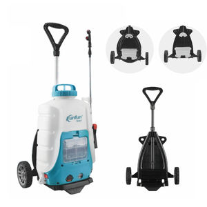 Vente en gros KUNFUN 18L <span class=keywords><strong>pulvérisateur</strong></span> à dos chariot <span class=keywords><strong>électrique</strong></span> à piles agricole <span class=keywords><strong>sur</strong></span> roues 1 an de garantie facile à utiliser - Product Image 3