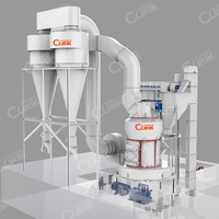 Carbonate de calcium en verre de talc de pyrophyllite de système entièrement automatisé rectifiant le moulin de Raymond