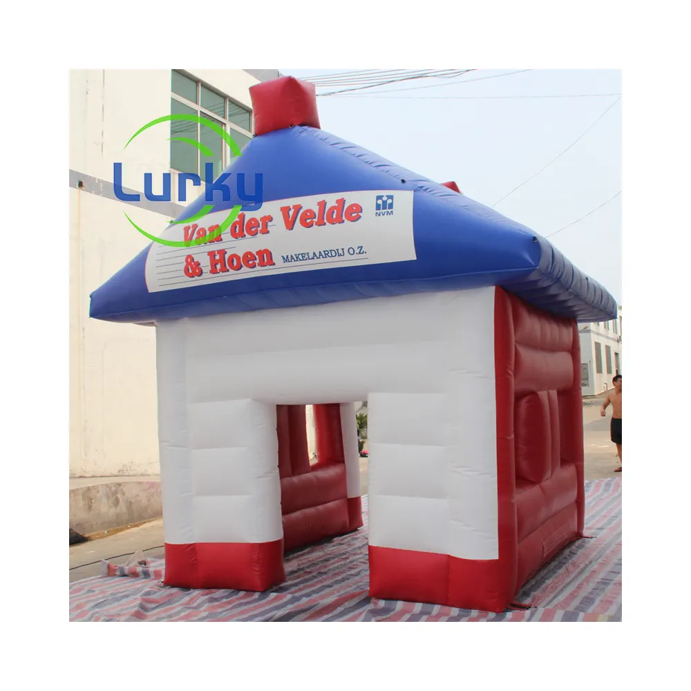 Inflatable Kiosk Booth Juice Bar Tent Kids Lemonade Stand Blow Up Drink Bar