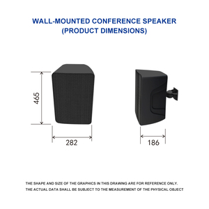 Altavoz de Pared de <span class=keywords><strong>8</strong></span> Pulgadas, Sistema de Audio Público Inalámbrico, Equipo de Audio Profesional para Locales Comerciales - Product Image 2
