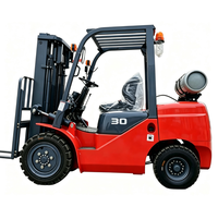 Nouvelle Chariot élévateur à fourche GPL/essence/propane de 2,5, 3, 5 et 7 tonnes, certifié EPA CE, prix usine Brésil