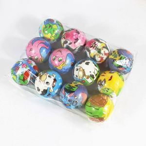 Balle anti-stress en mousse PU entièrement imprimée, jouets promotionnels, design animal doux et sûr - Product Image 4