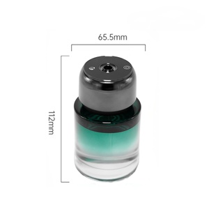 Portable Rechargeable Glass Automotive Aromatherapy Machine Essential <b>Oil</b> <b>Diffuser</b> Innovative air Fresh Humidifier for Car - Product Image 3