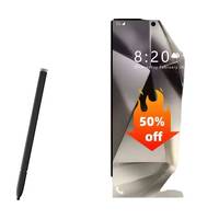 Smartphone 5G 7" OLED Q24 Ultra Kamera 108MP Android 15 144Hz Baterai 6000mAh CDMA Dual SIM Gaming Anti Benturan MTK Dimensity 120W