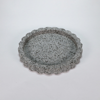 Plateau simple en granit sur mesure, directement des fabricants, pour la maison, les desserts, les bijoux, les colliers, le rangement, le salon