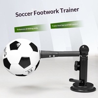 Entraîneur de sensibilité au ballon de football pour jeunes, aide à l'entraînement double usage avec base à ventouse en PU