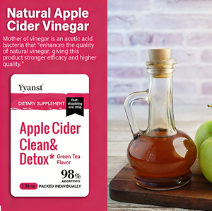 En stock OEM Bandes buvables Nettoyantes et Détoxifiantes au Vinaigre de Cidre de Pomme et Extrait de Chardon-Marie pour Soutenir la Digestion et Stimuler la Vitalité Corporelle - Product Image 2